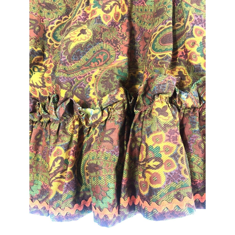 Vintage Hand Made Skirt - one of a kind size Small - Paisley - Picture 7 of 13